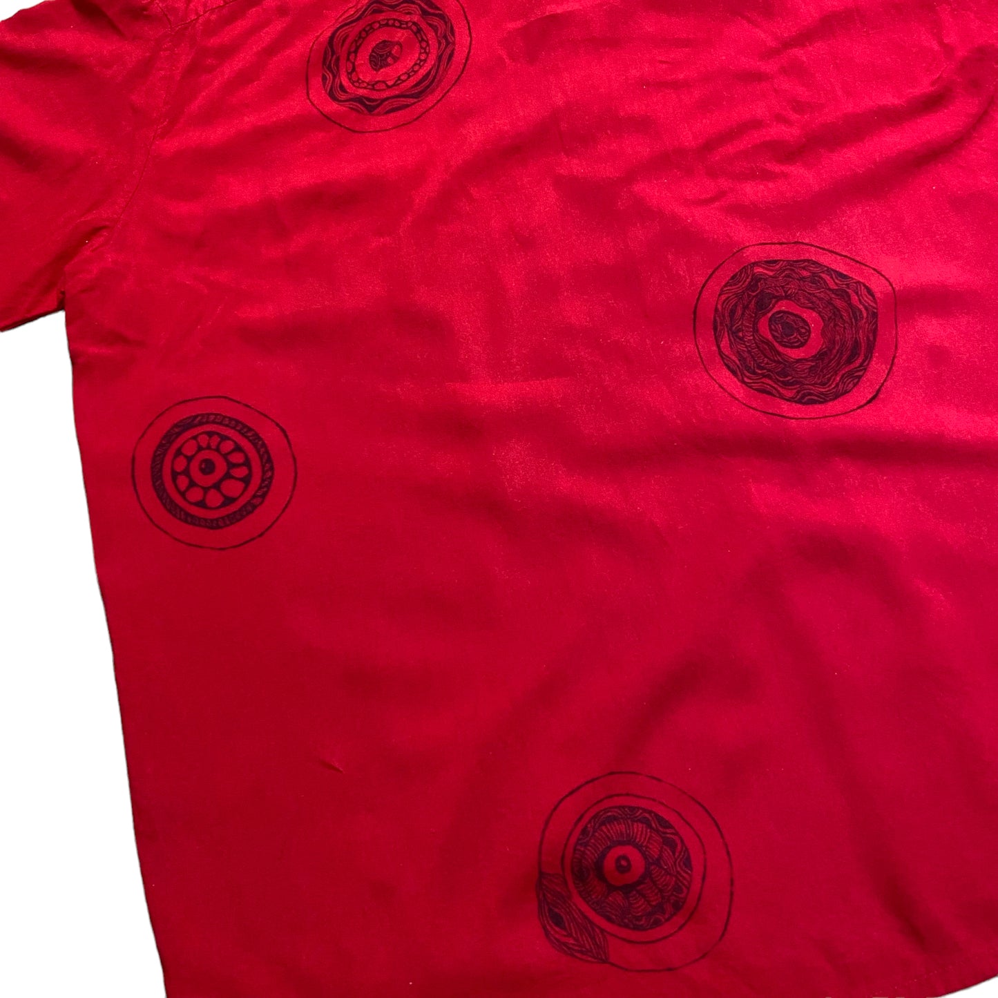 半袖シャツ-Circle EYE paint-