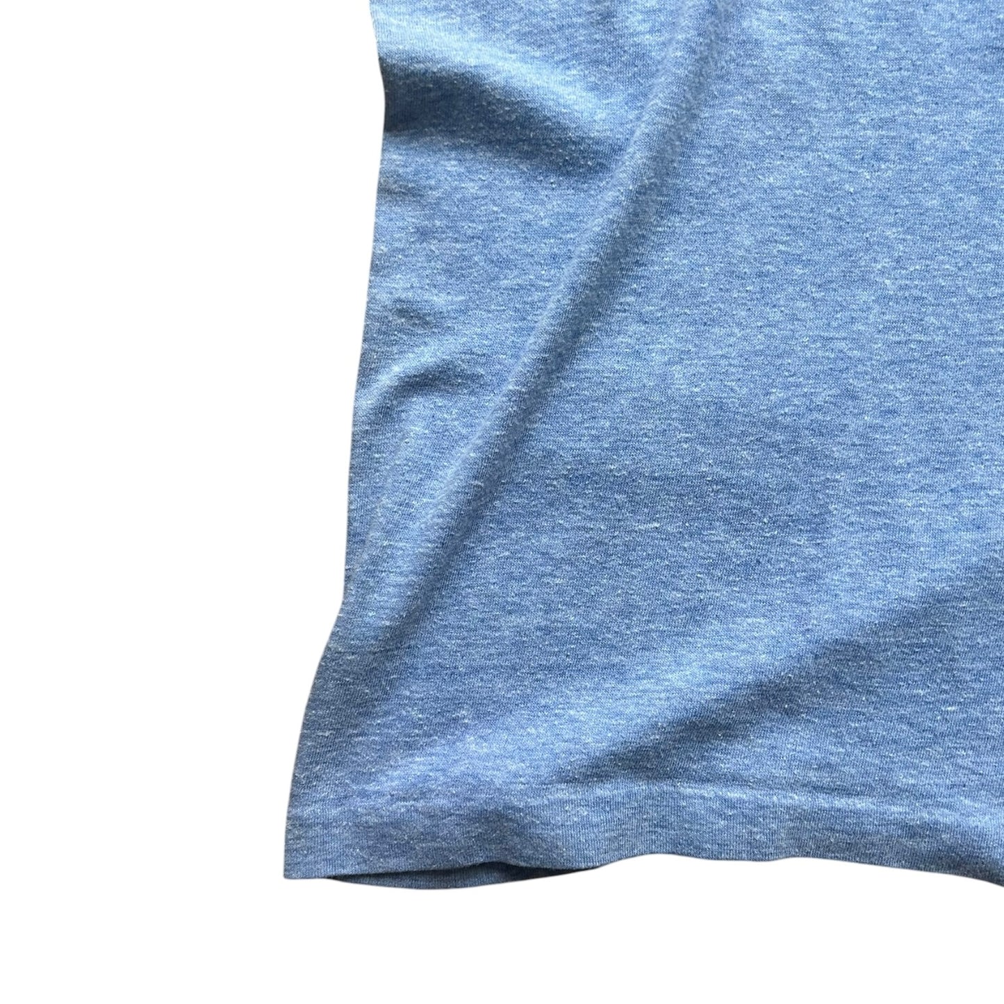 リンガーTシャツ〖霜降りブルー/Super Dad〗