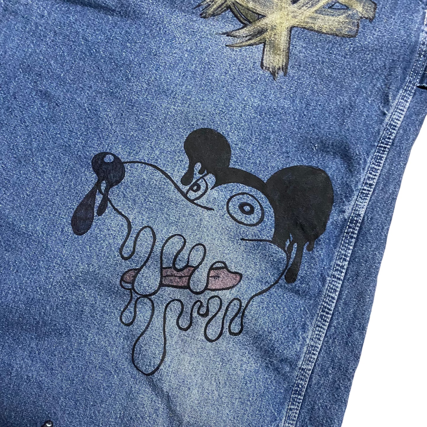 オーバーオール-HREdayamMeit pattern Paint Mix-