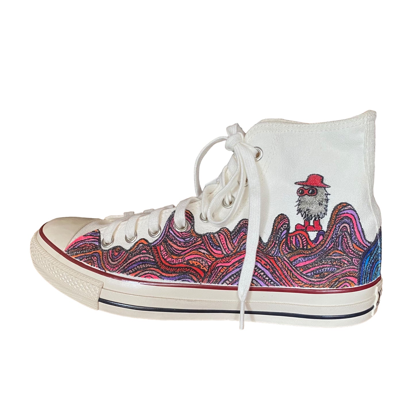 HREdayam paint sneaker/converse