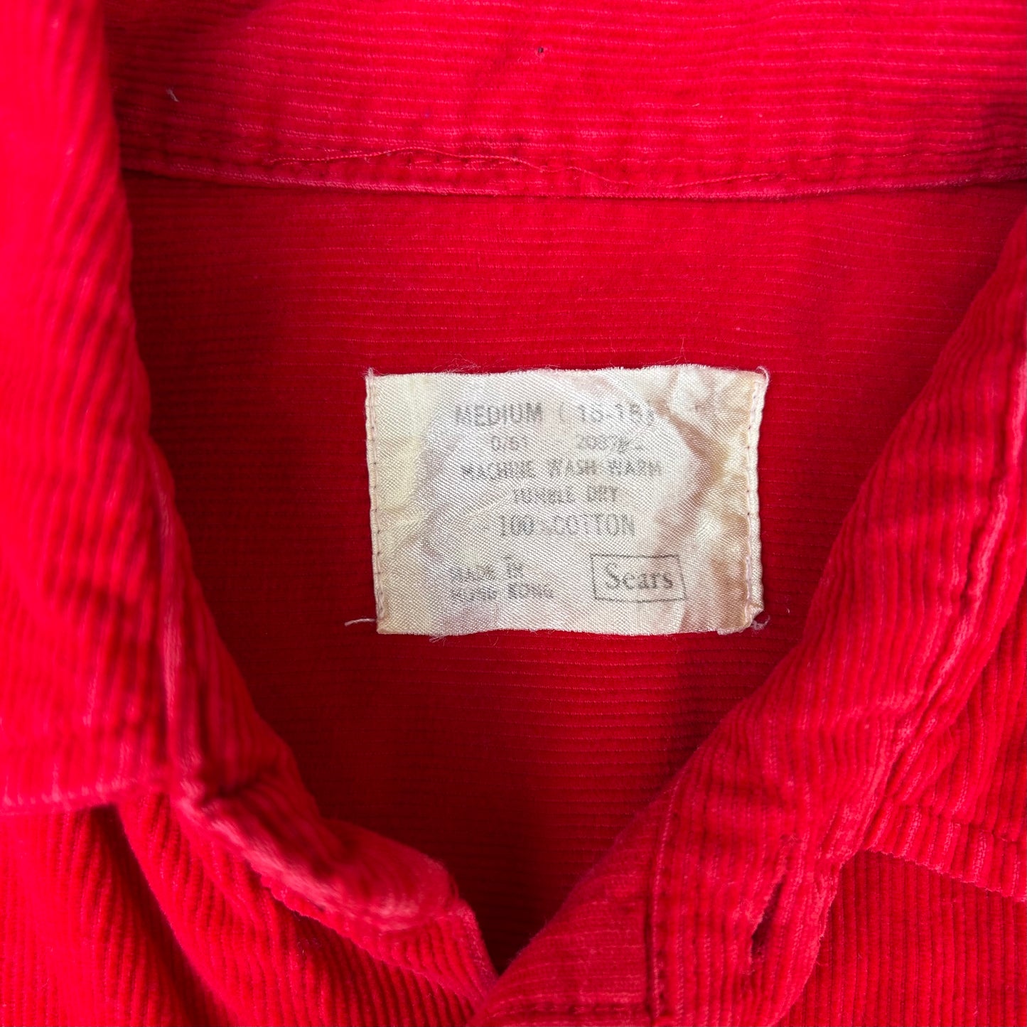 コーデュロイシャツ/Sears