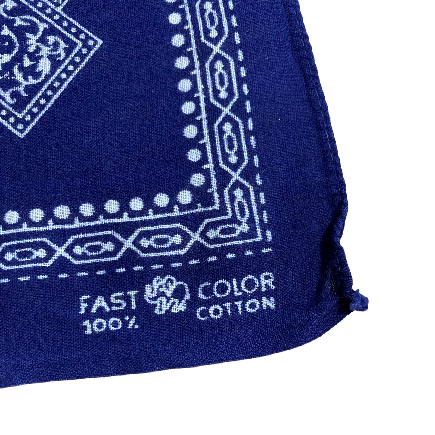 FastColor「Trapped Paisley 」ネイビーバンダナ/Elephant Brand(エレファントブランド)