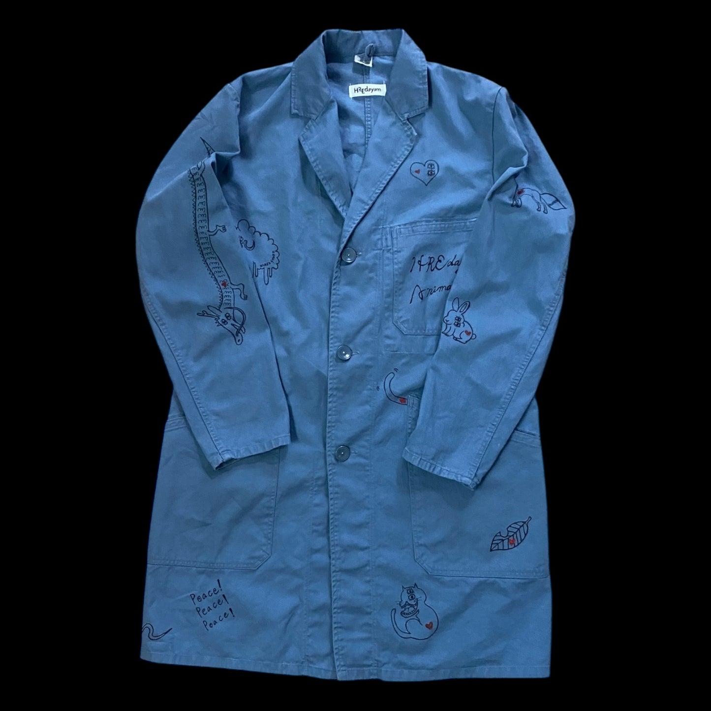 Atelier Coat-HREdayam Animals Painted-