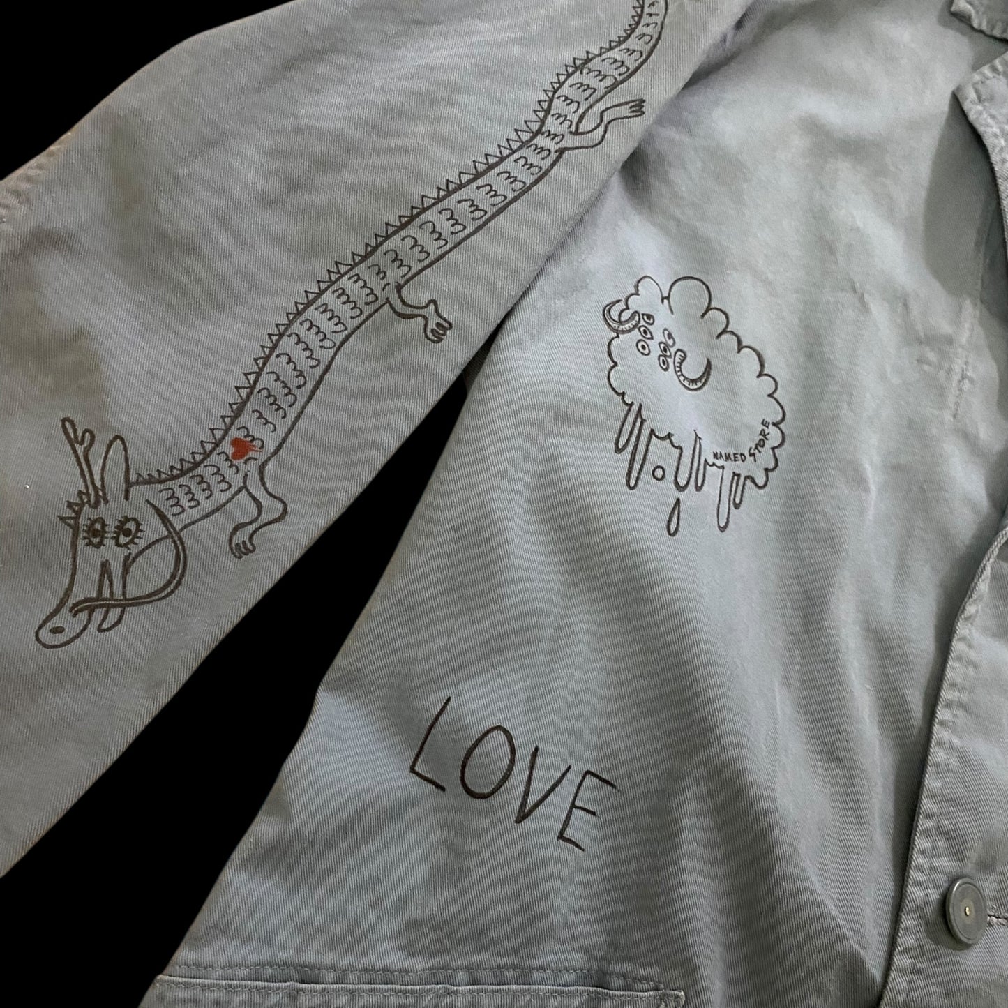 Atelier Coat-HREdayam Animals Painted-