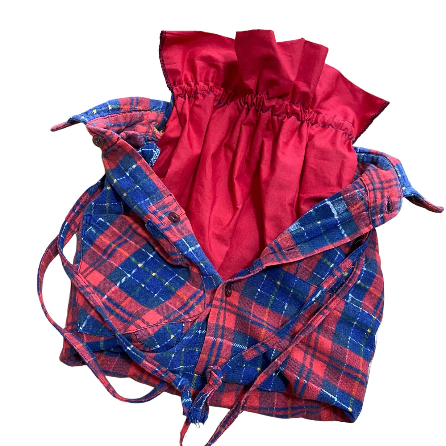 ポーチ-Flannelshirt REmake-