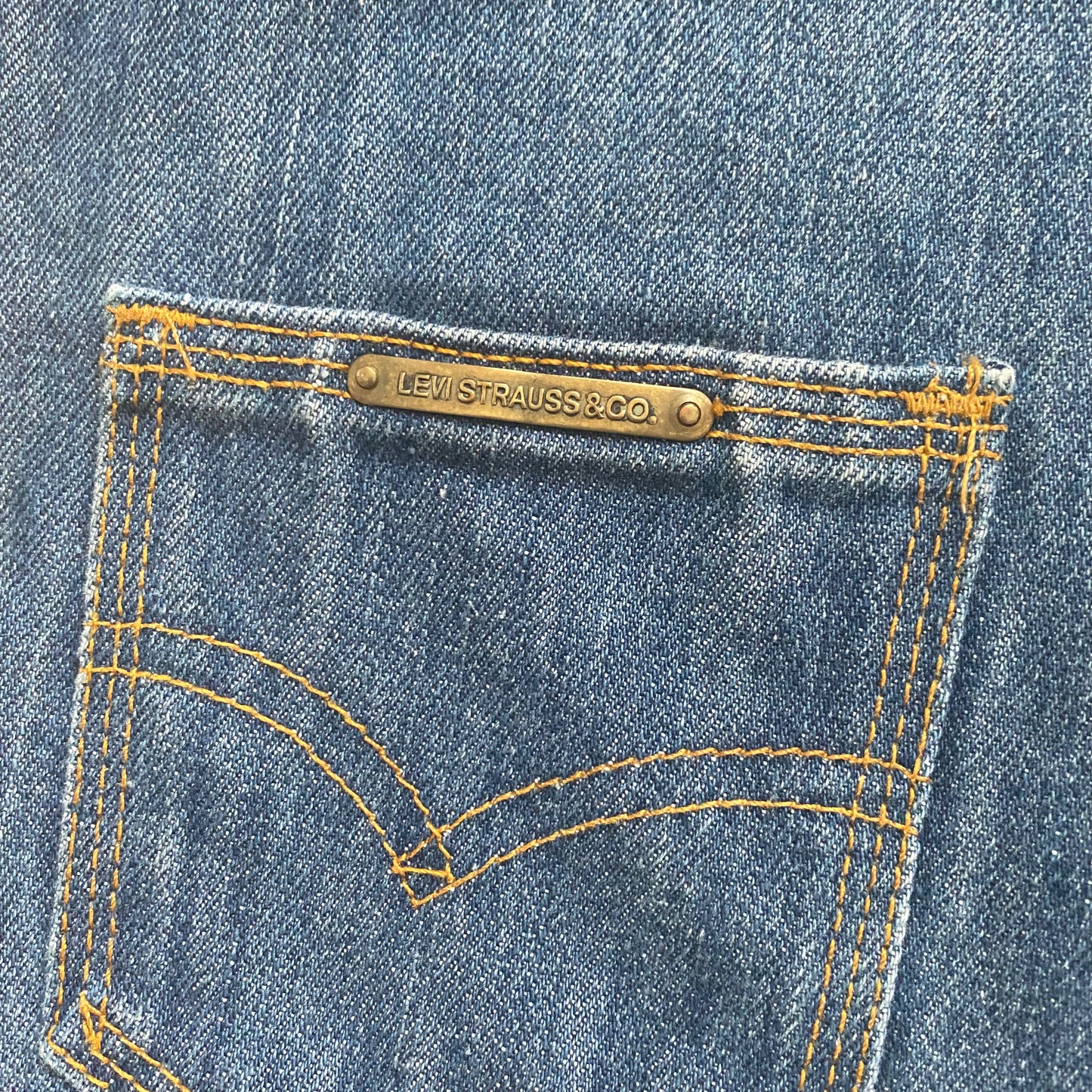 ワッペンデニムベスト/Levis(リーバイス