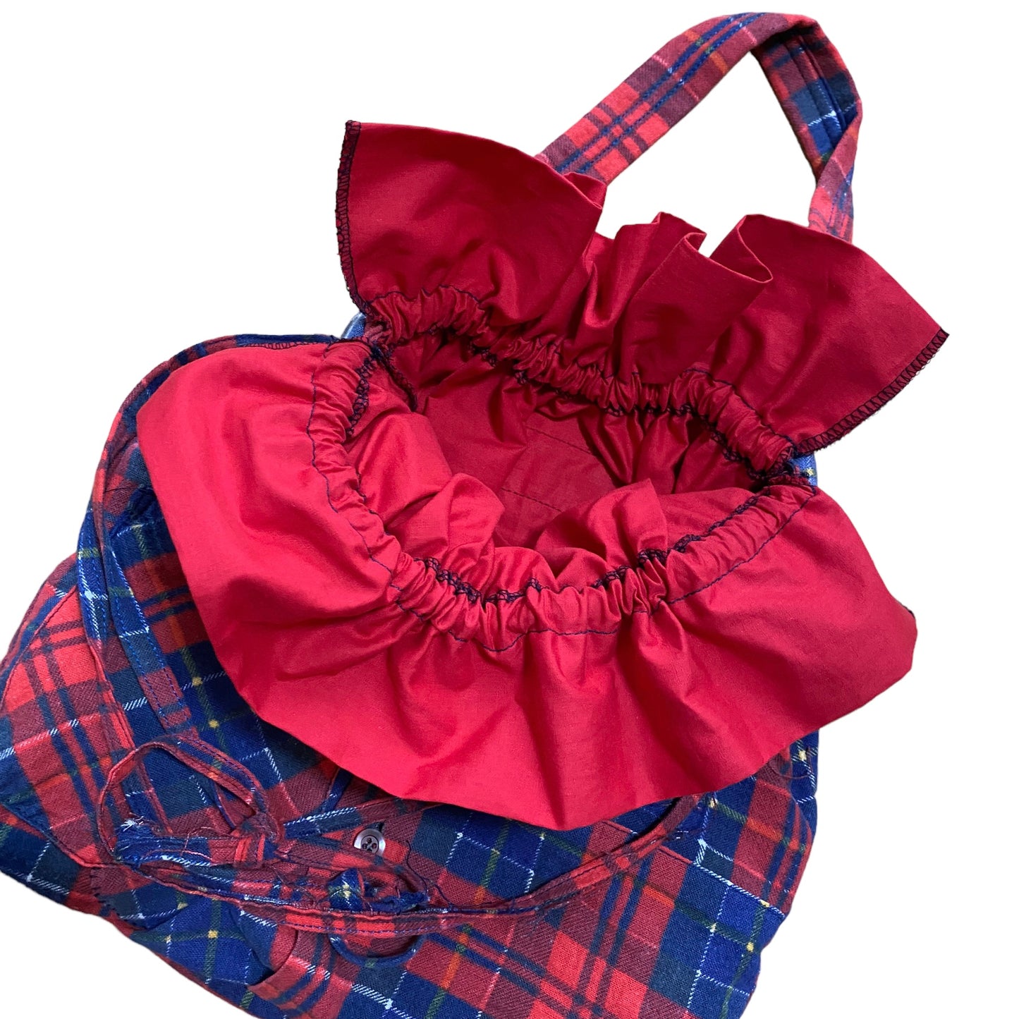 ポーチ-Flannelshirt REmake-