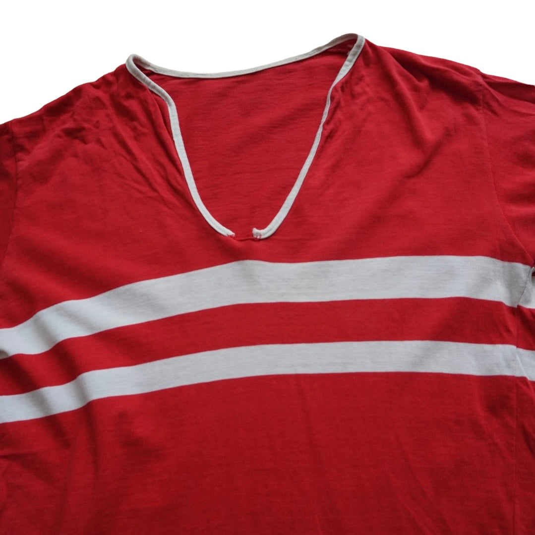 Piping & Two Line StripesS/S Tee