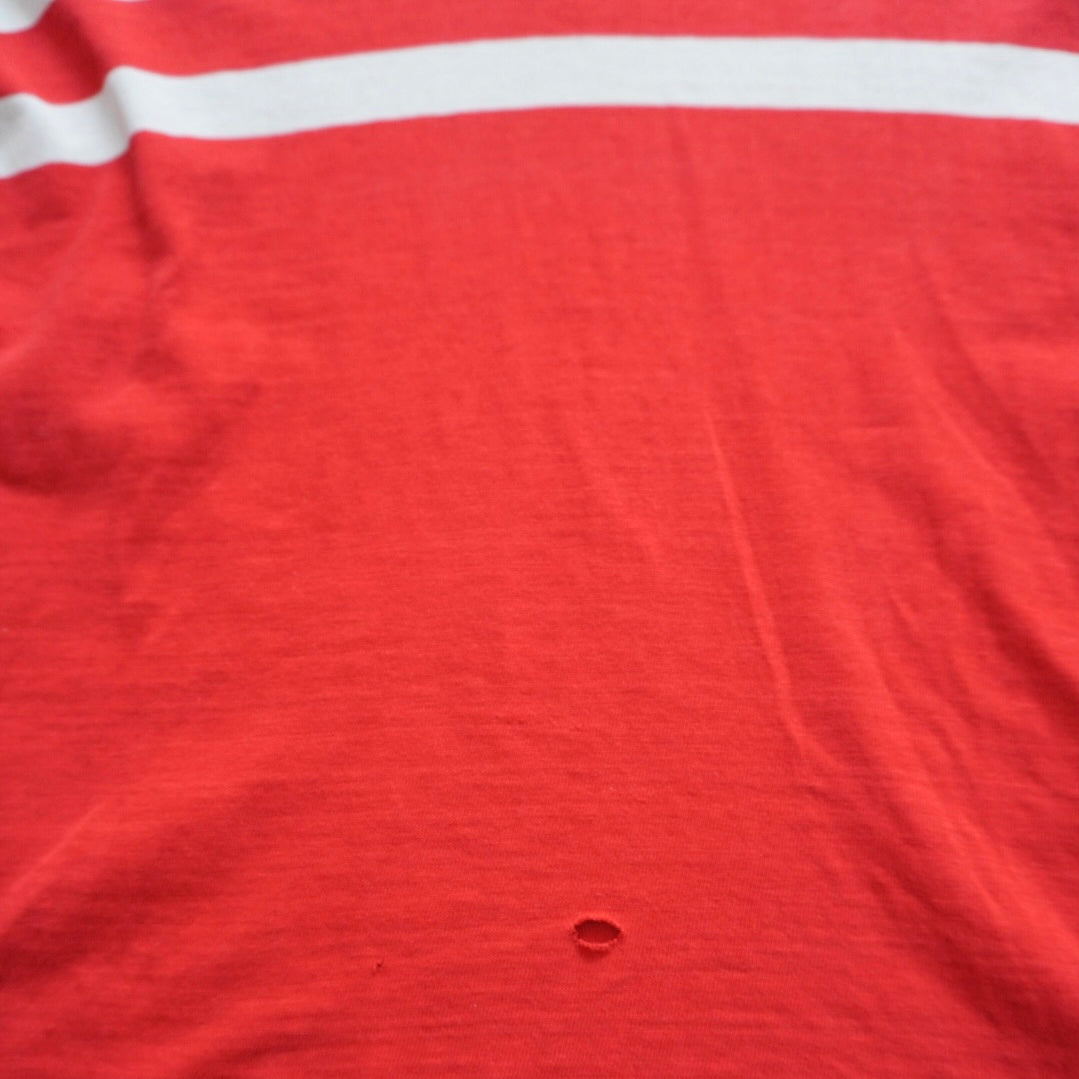 Piping & Two Line StripesS/S Tee
