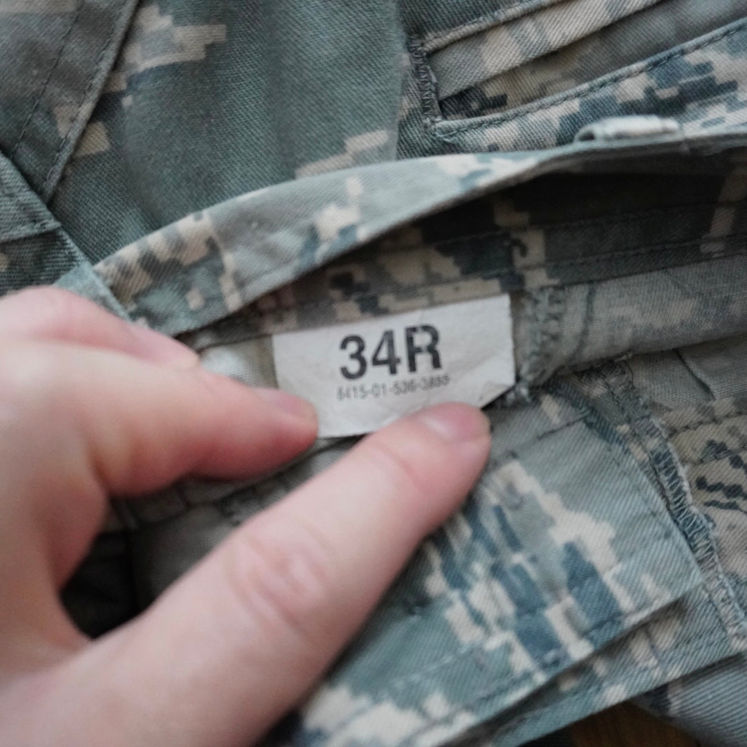 DIGITAL Camouflage CargoPANTS