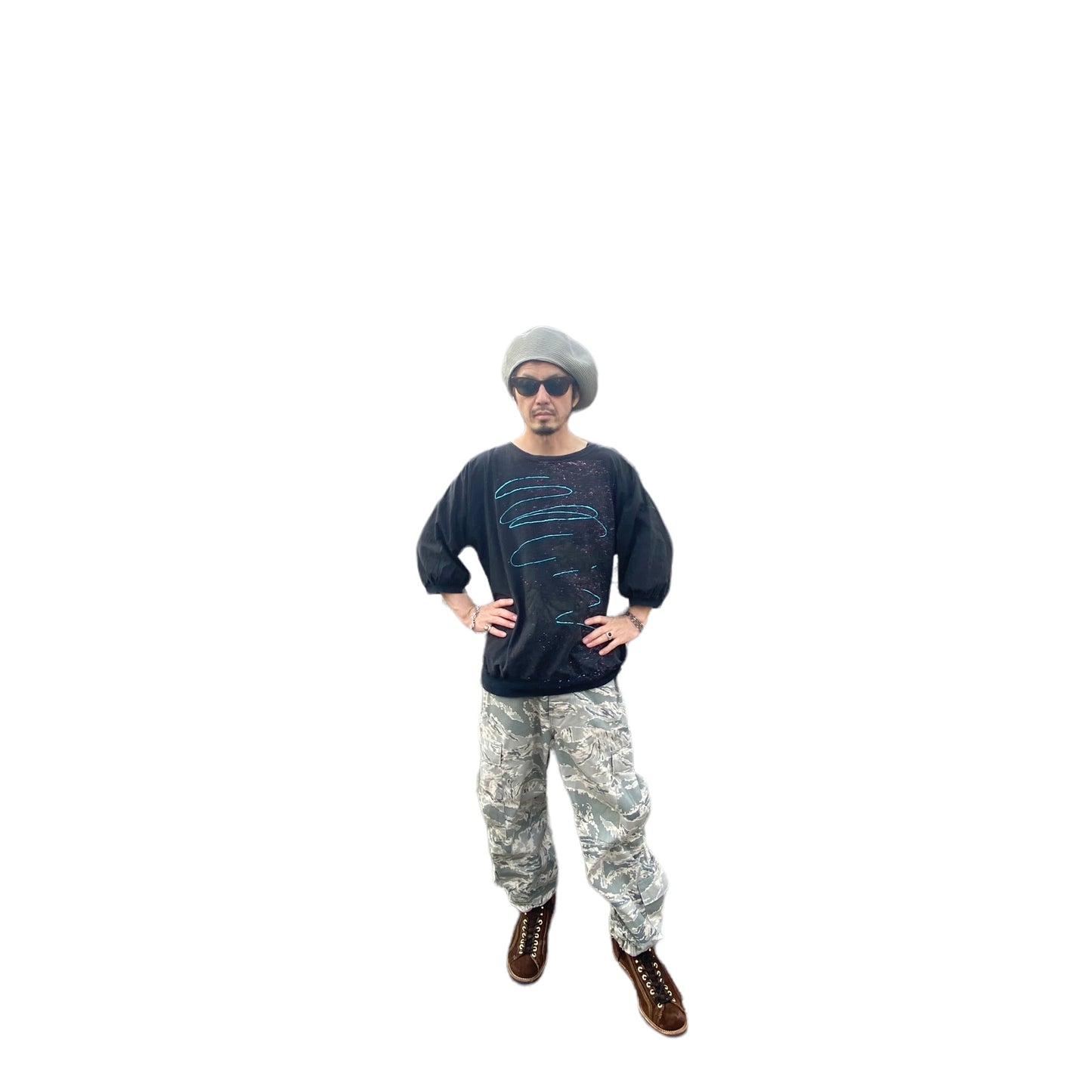 DIGITAL Camouflage CargoPANTS