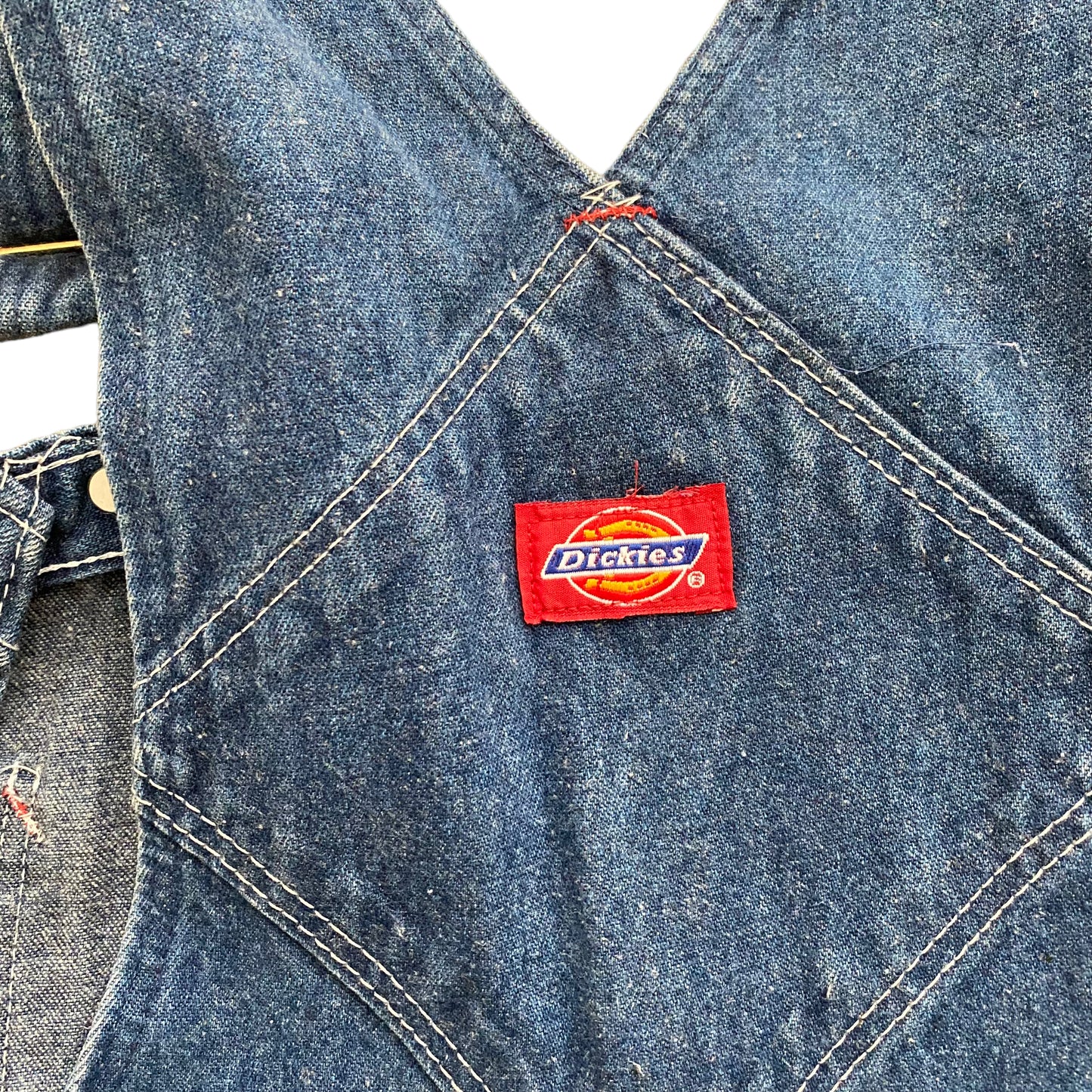 デニムオーバーオール-HREdayam Paint Arrange-/Dickies