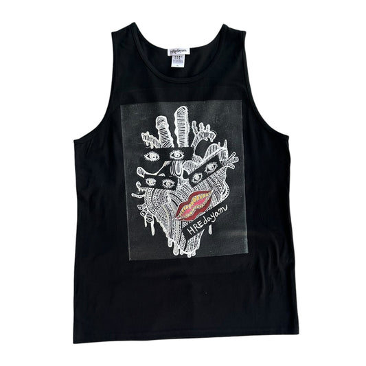 Tank Top(Short Sleeve Tee) 2026-E.Six Eyes & One Mouth & HREDAYAM -