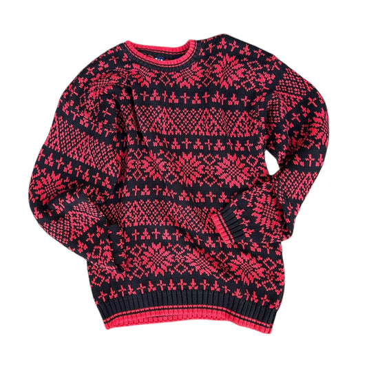 コットンニットセーター／OLD GAP「Many Flowers＆Trees」