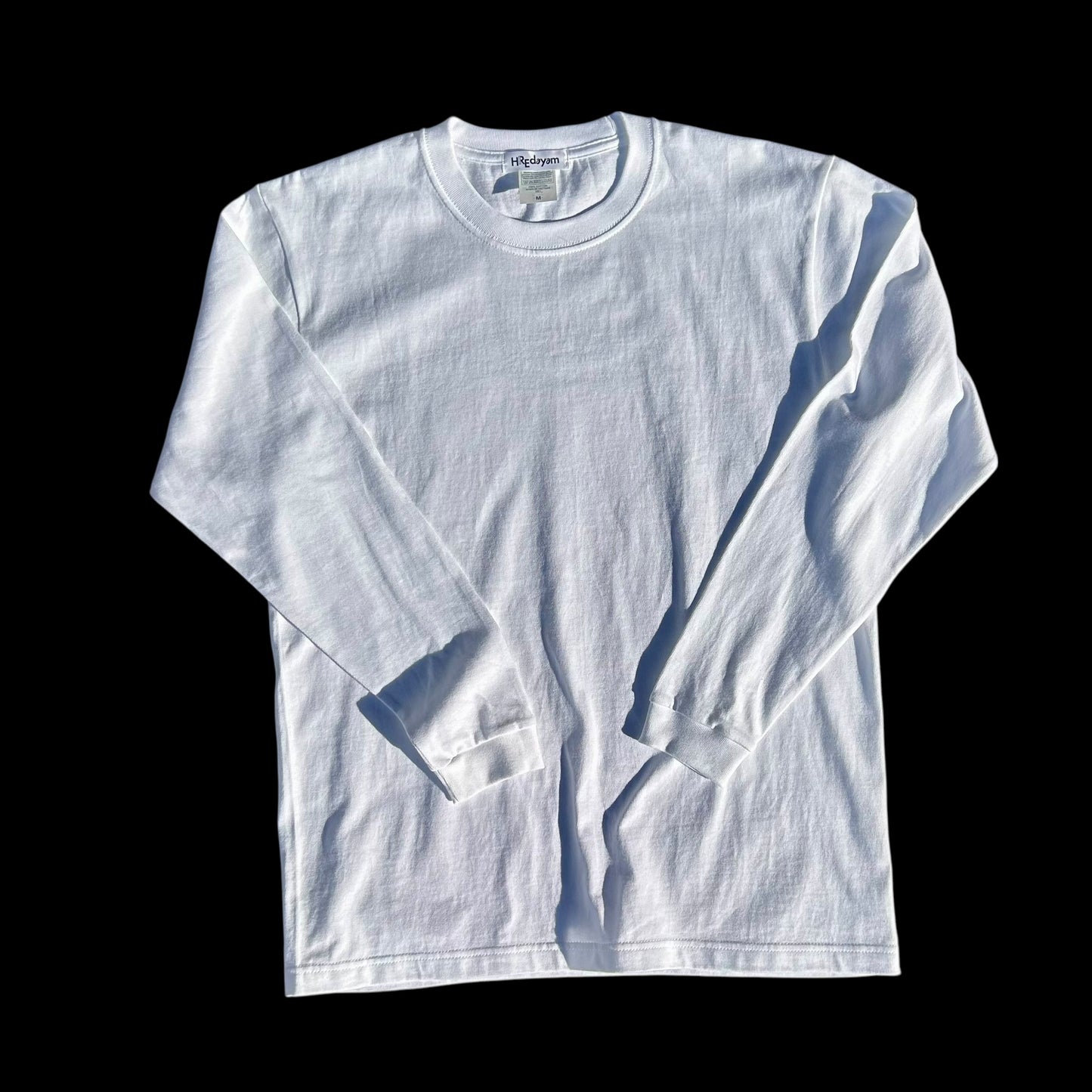 Long Sleeve Tee 2025 B-A Self Portrait Thinking from HREDAYAM,Playing with Black CAT-