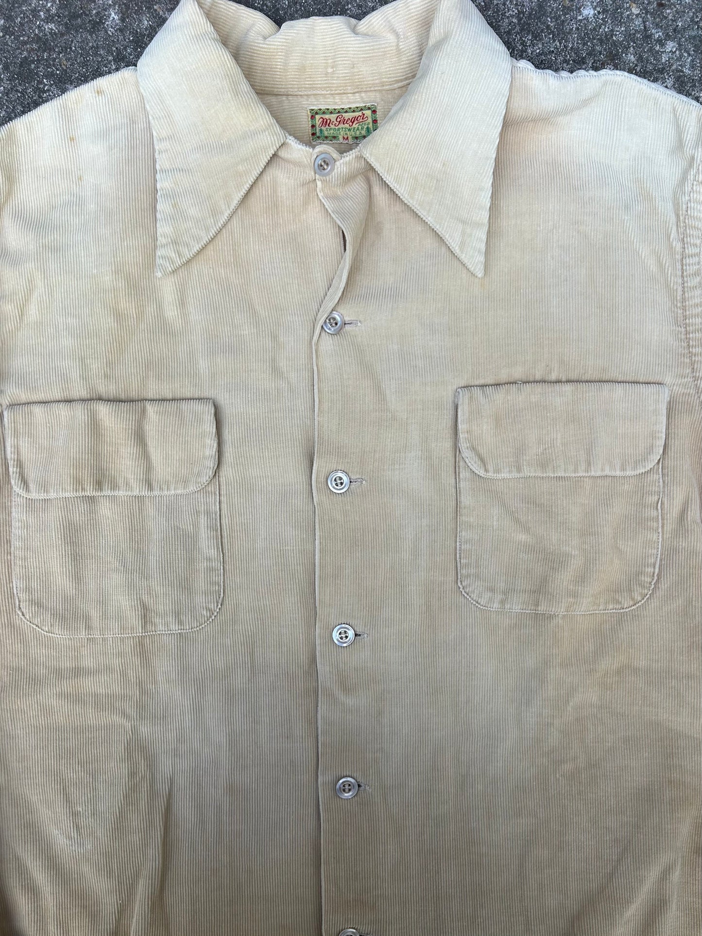 コーデュロイシャツ／McGregor