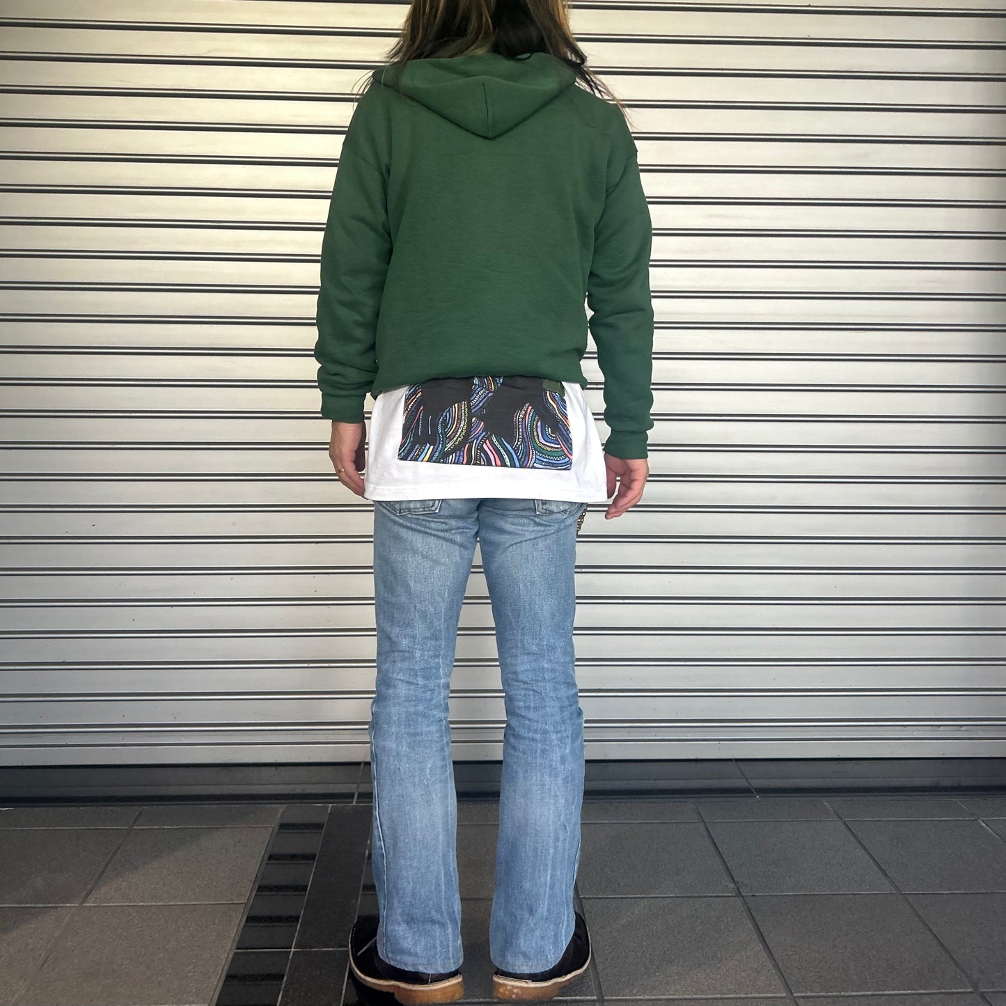 Long Sleeve Tee 2025 B-A Self Portrait Thinking from HREDAYAM,Playing with Black CAT-