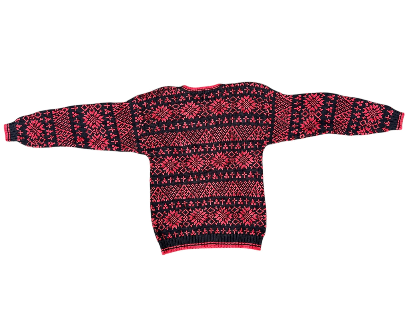 コットンニットセーター／OLD GAP「Many Flowers＆Trees」