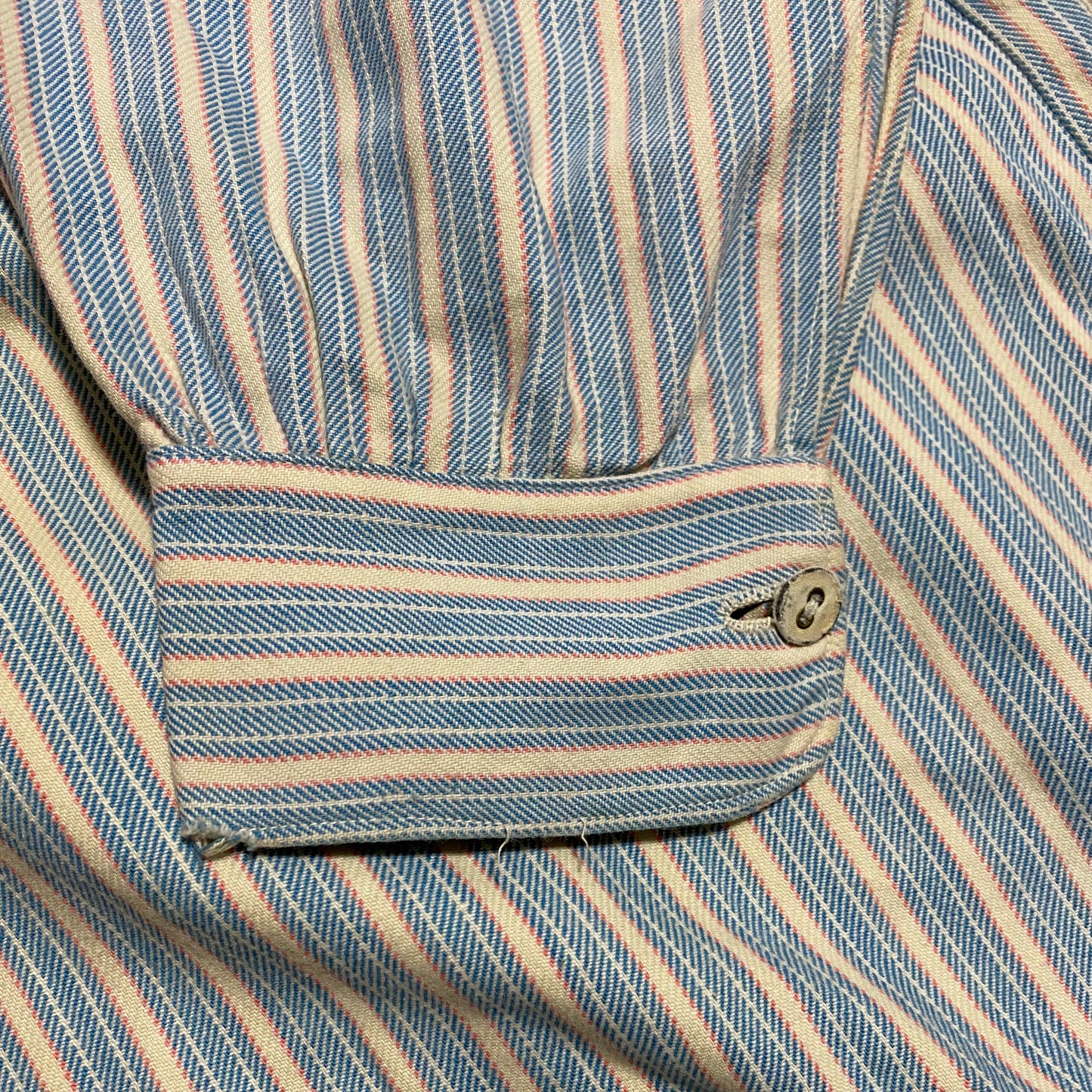 Unique stripeGrandpa shirt-Repair＆Custom-