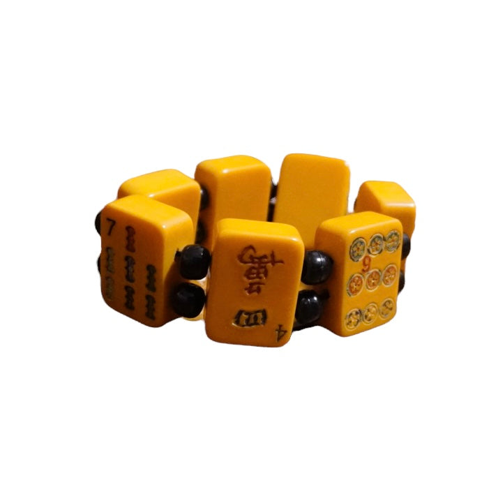 "Mahjong tiles"Bakelite Bracelet