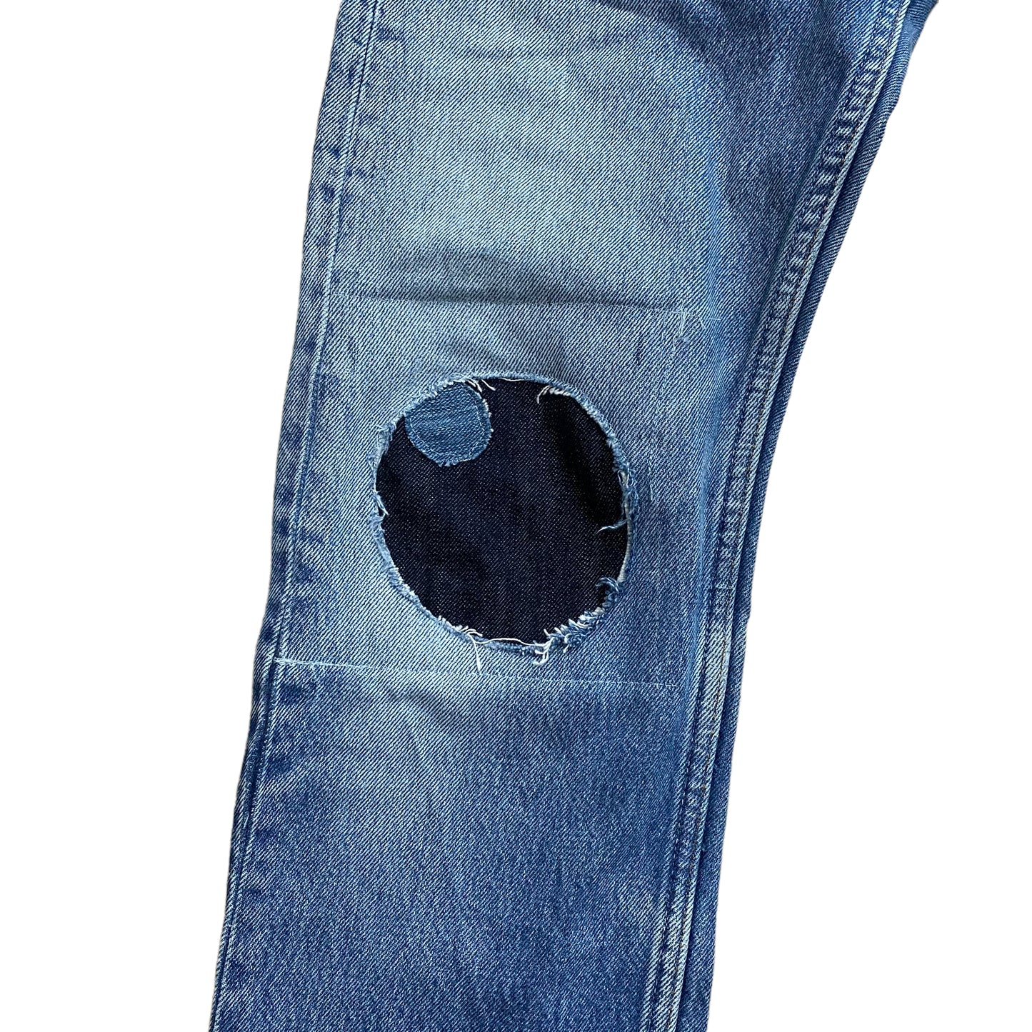 501デニムパンツ- Round&Square Patchwork Arrange-／Levis（リーバイス）